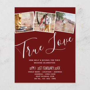True Love ENGAGEMENT Party Invitations Save Dates