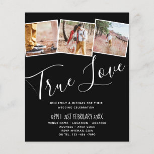 True Love ENGAGEMENT Party Invitations Save Dates