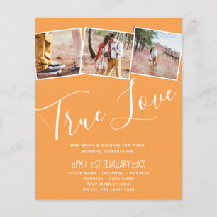 True Love ENGAGEMENT Party Invitations Save Dates