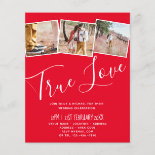 True Love ENGAGEMENT Party Invitations Save Dates