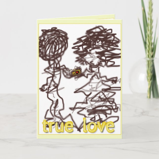 True Love Greeting Card (Front)