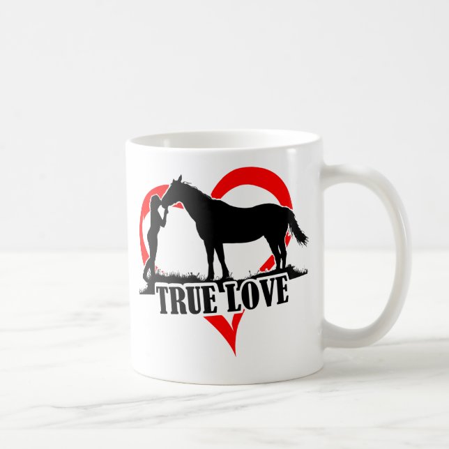 True Love (Horse) Coffee Mug (Right)