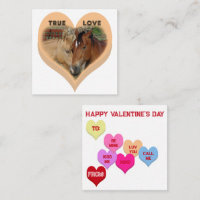 True Love Horses Conversation Hearts Valentine's