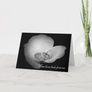 True love lasts forever card