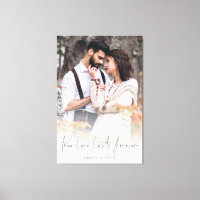 True Love Lasts Forever Couple Photo Overlay