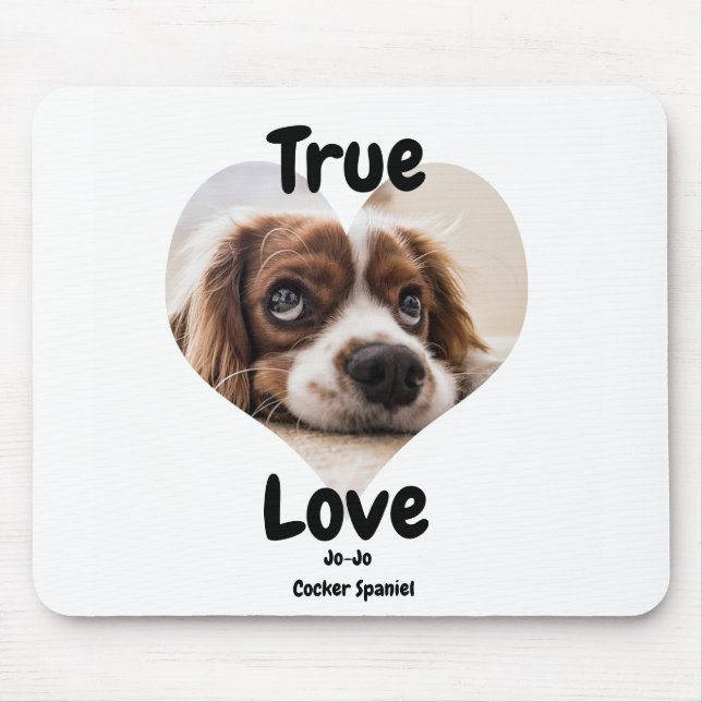 True Love  Mouse Pad (Front)