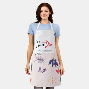 True love never dies apron