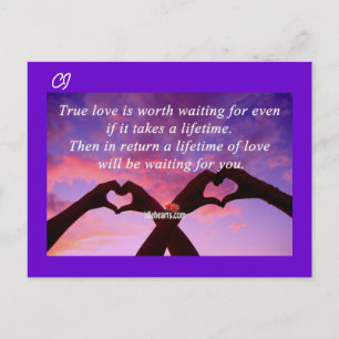 True Love - Postcard