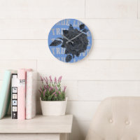 True Love Rose Romantic Valentine's Day B&W