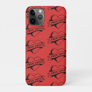 True Love Tattoo Heart   Classic Romance Design Case-Mate iPhone Case