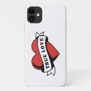 True Love Tattoo Heart   Classic Romance Design Case-Mate iPhone Case