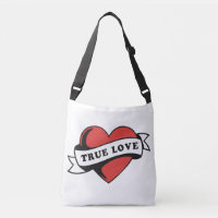 True Love Tattoo Heart | Classic Romance Design