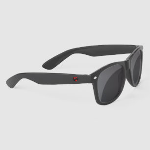 True Love Tattoo Heart   Classic Romance Design Sunglasses
