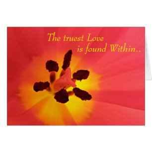 True Love Tulip Card