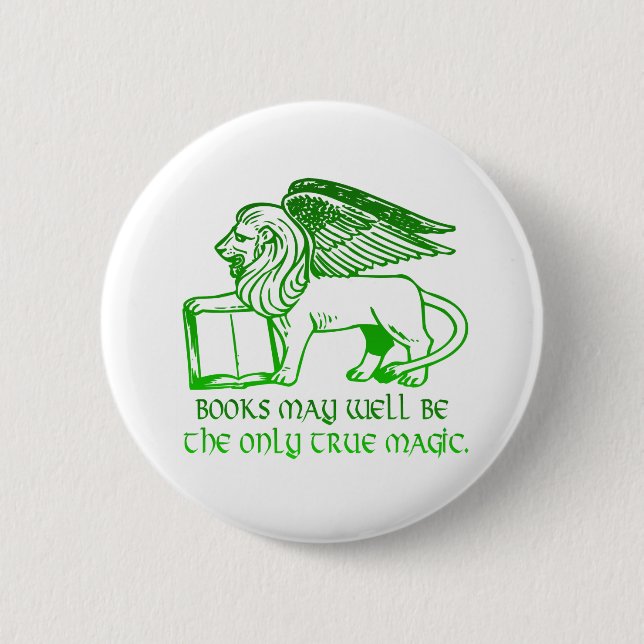 True Magic 6 Cm Round Badge (Front)