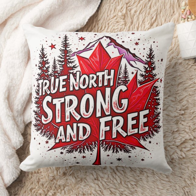 True North Strong Free Cushion (Blanket)