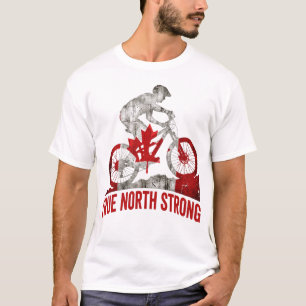 True North Strong Mountain Bike Canada Shirt
