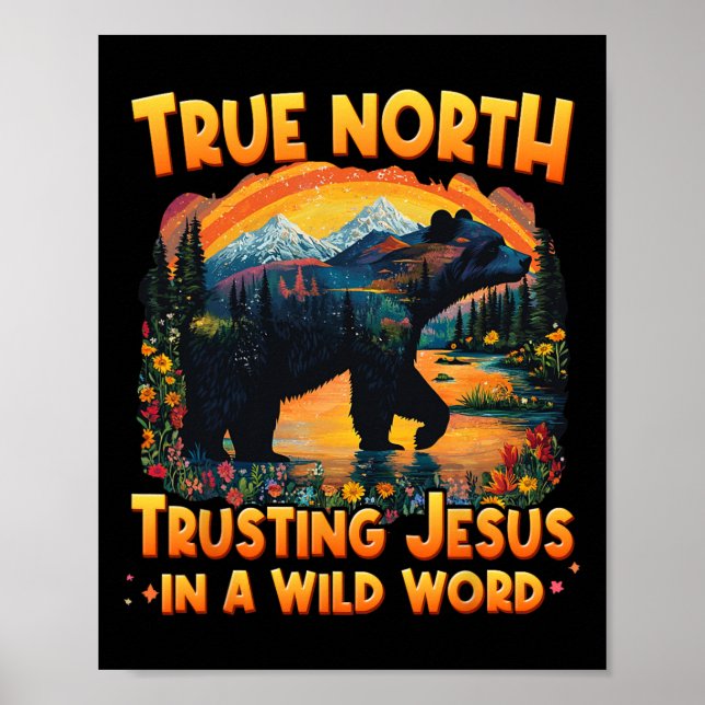 True-north Trusting Jesus In A Wild World Vbs 2025 Poster (Front)