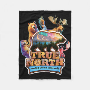 True North Vbs 2025 Trusting Jesus Christian Camp Fleece Blanket