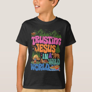 True North Vbs Trusting Jesus In A Wild World Summ T-Shirt