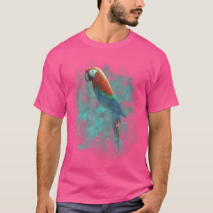 True Parrot Cosmic Galaxy Celestial Outer Space As T-Shirt