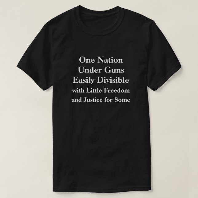 True Pledge of Allegiance T-Shirt  (Design Front)