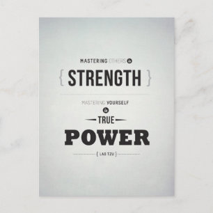 True Power - Inspirational Postcard
