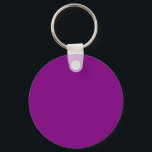 True Purple Key Ring<br><div class="desc">Wearing purple symbolises royalty,  grandeur,  independence,  wisdom,  devotion,  extravagance,  pride,  and creativity,  just to mention a few. And yes,  the association with wealth is still made today. Beware though,  for purple can also symbolise arrogance.</div>