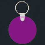 True Purple Key Ring<br><div class="desc">Wearing purple symbolises royalty,  grandeur,  independence,  wisdom,  devotion,  extravagance,  pride,  and creativity,  just to mention a few. And yes,  the association with wealth is still made today. Beware though,  for purple can also symbolise arrogance.</div>