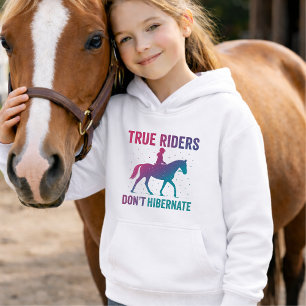 True Riders Don’t Hibernate Hoodie – Grit & Glory 