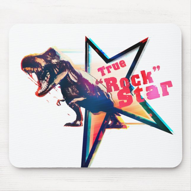 True “Rock” Star Mouse Pad (Front)