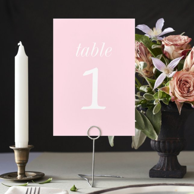 True Simplicity 2 Primrose Wedding Table Number (Creator Uploaded)