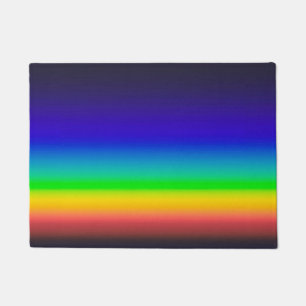 True solar spectrum doormat