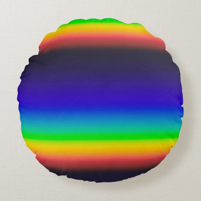 True solar spectrum round cushion (Front)