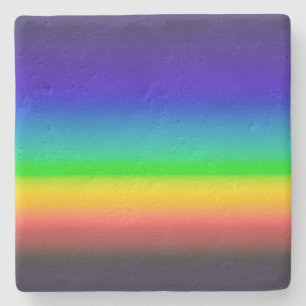 True solar spectrum stone coaster