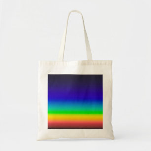 True solar spectrum tote bag
