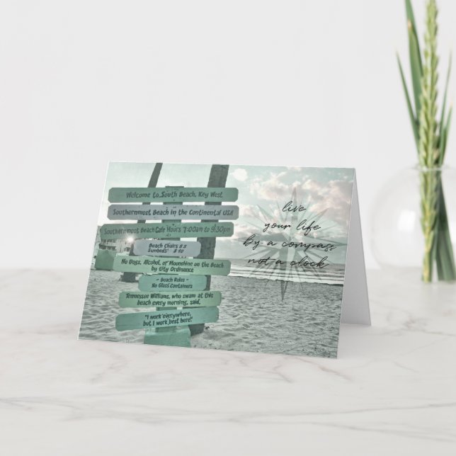 TRUE SOUTH Greeting Card (Front)