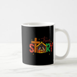 True Story Christian Christmas Family Pajamas Pjs  Coffee Mug