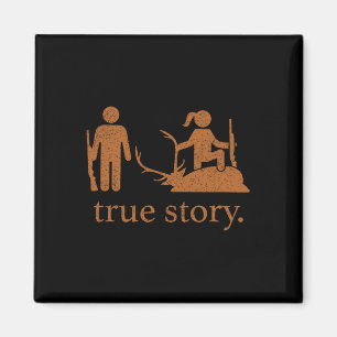 True-story Hunting Lover Hunter  Magnet