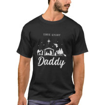 True Story Nativity Christmas Daddy Family Pajama