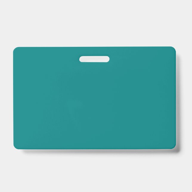 True Teal ID Badge (Front)
