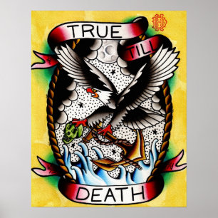 True Till Death Print