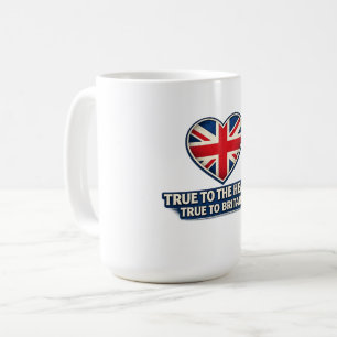 True to the Heart, True to Britain – Union Jack  Coffee Mug