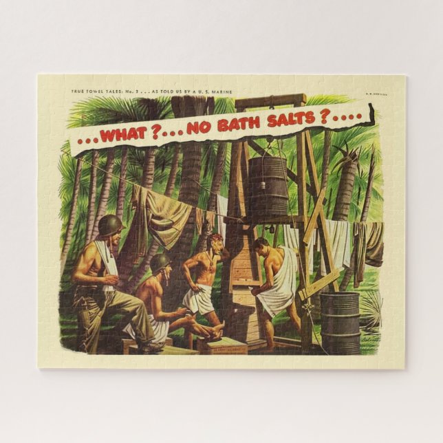 True Towel Tales No. 3 of 6 Jigsaw Puzzle (Horizontal)