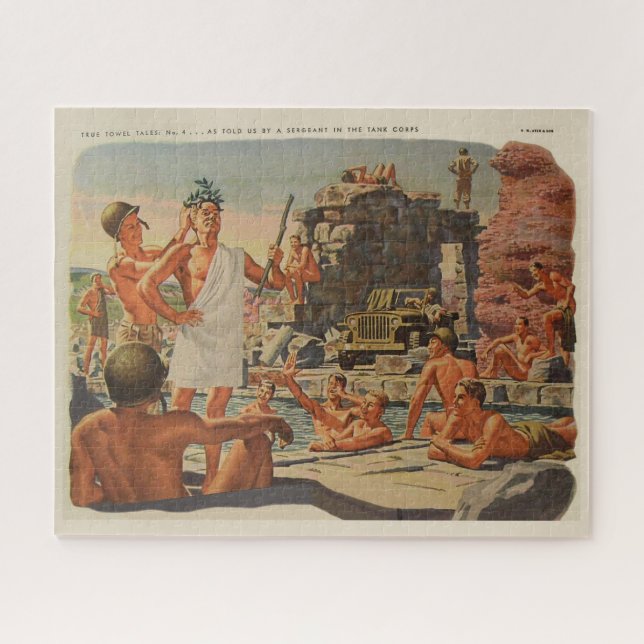 True Towel Tales No. 4 of 6 Jigsaw Puzzle (Horizontal)