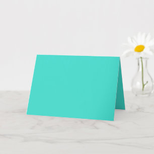 True Turquoise Card