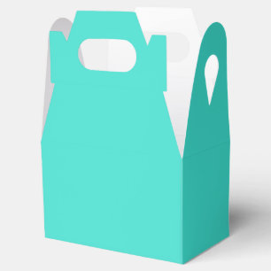 True Turquoise Favour Box