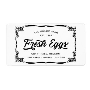 Egg Carton Labels | Zazzle.co.nz