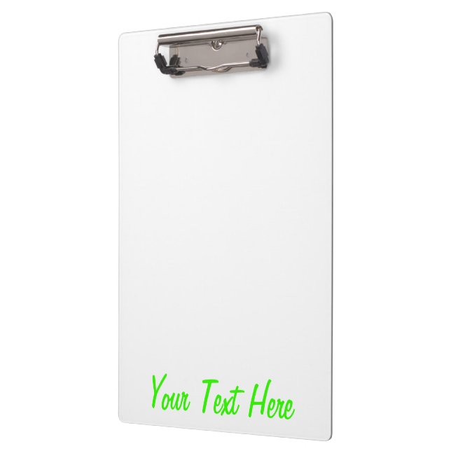 True Yellow Fluo Colour Delight Ready to Customise Clipboard (Left)