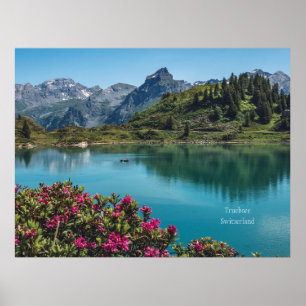 Truebsee, Switzerland landscape photograph Poster